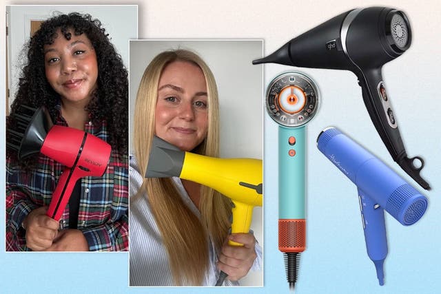 <p>Our trio of afro, curly, and straight-haired beauty experts tested a range of hair dryers for four months</p>