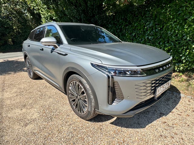 <p>The Omoda 9 plug-in hybrid promises 93 miles of EV running</p>