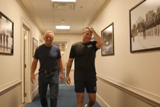 RFK Jr, 71, and Hegseth, 45, in fitness battle at Pentagon where Defense Secretary has decorated walls with pictures of himself
