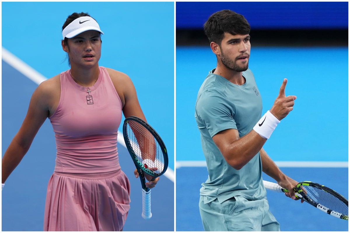 US Open live: Raducanu-Alcaraz in controversial new mixed doubles event after Jannik Sinner withdraws