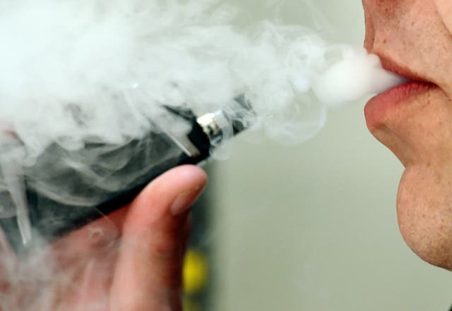 <p>A study pointed to links between vaping and increased odds of respiratory illness </p>