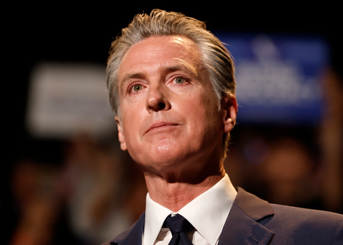 Gavin Newsom rises in 2028 presidential primary poll amid aggressive Trump  tactics | The Independent