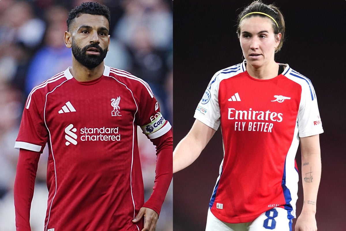 Mohamed Salah and Mariona Caldentey named PFA players of year