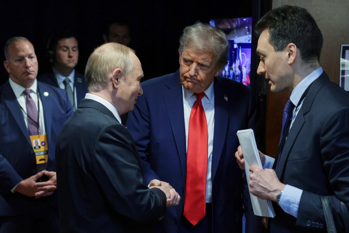 Trump-Zelensky meeting live: Trump presses Putin to meet Ukrainian leader after promising US security for Kyiv