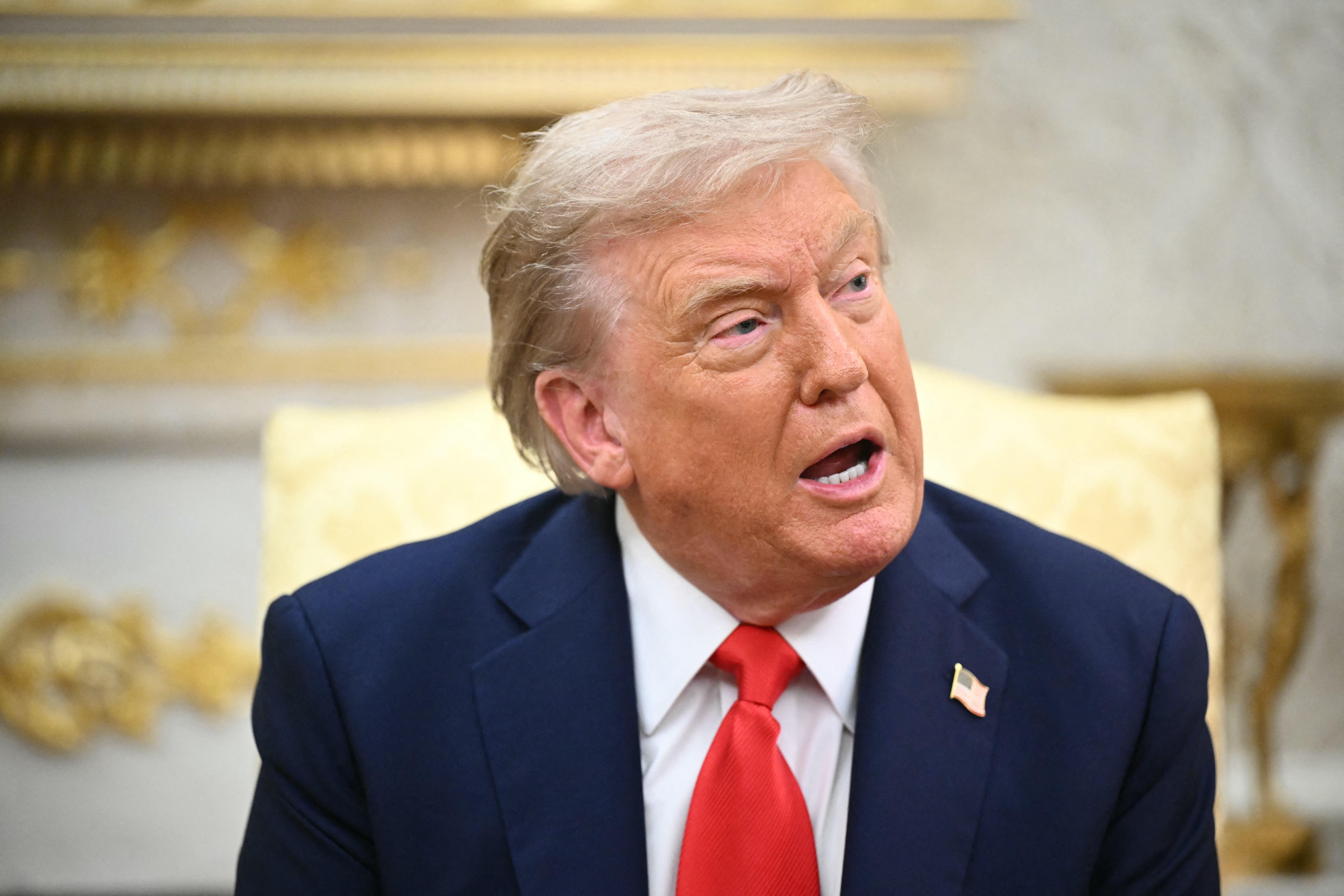 A Trump staffer unveiled a new portrait of the president hanging in the White House hours after his summit on Ukraine