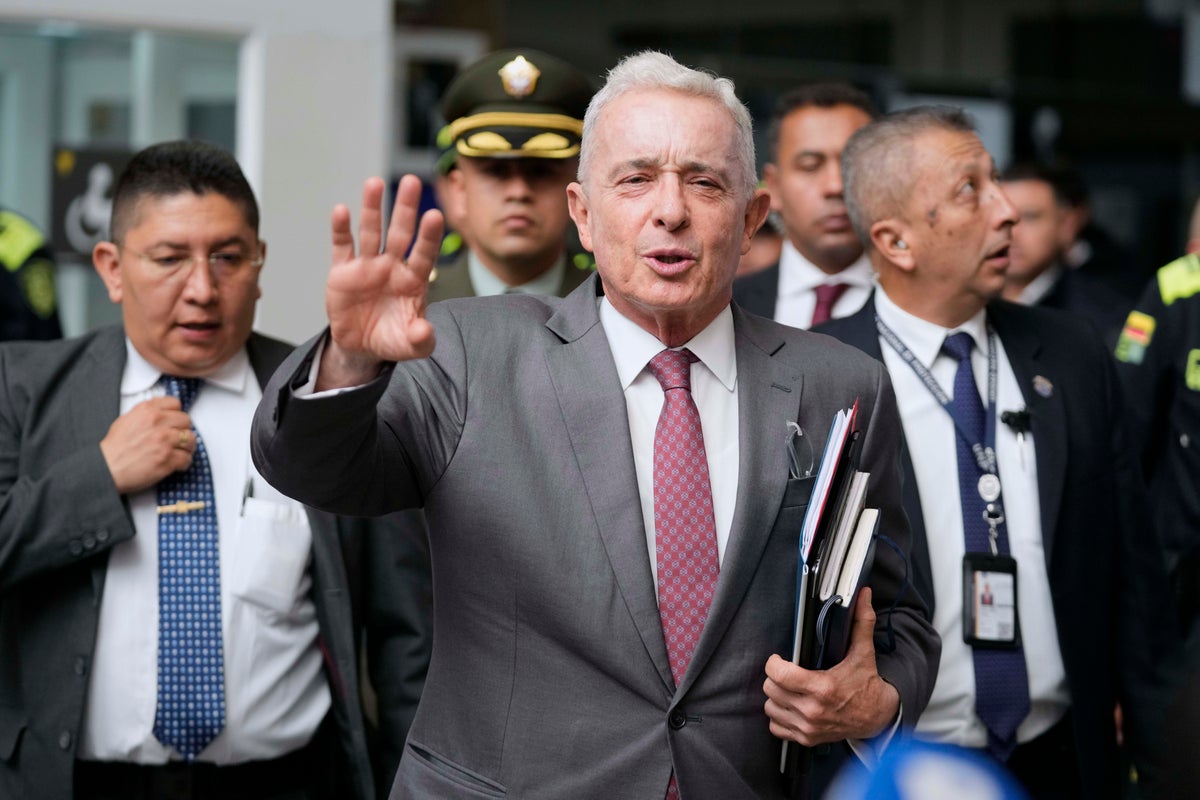 Colombian court frees former president Uribe from house arrest until it rules on bribery case