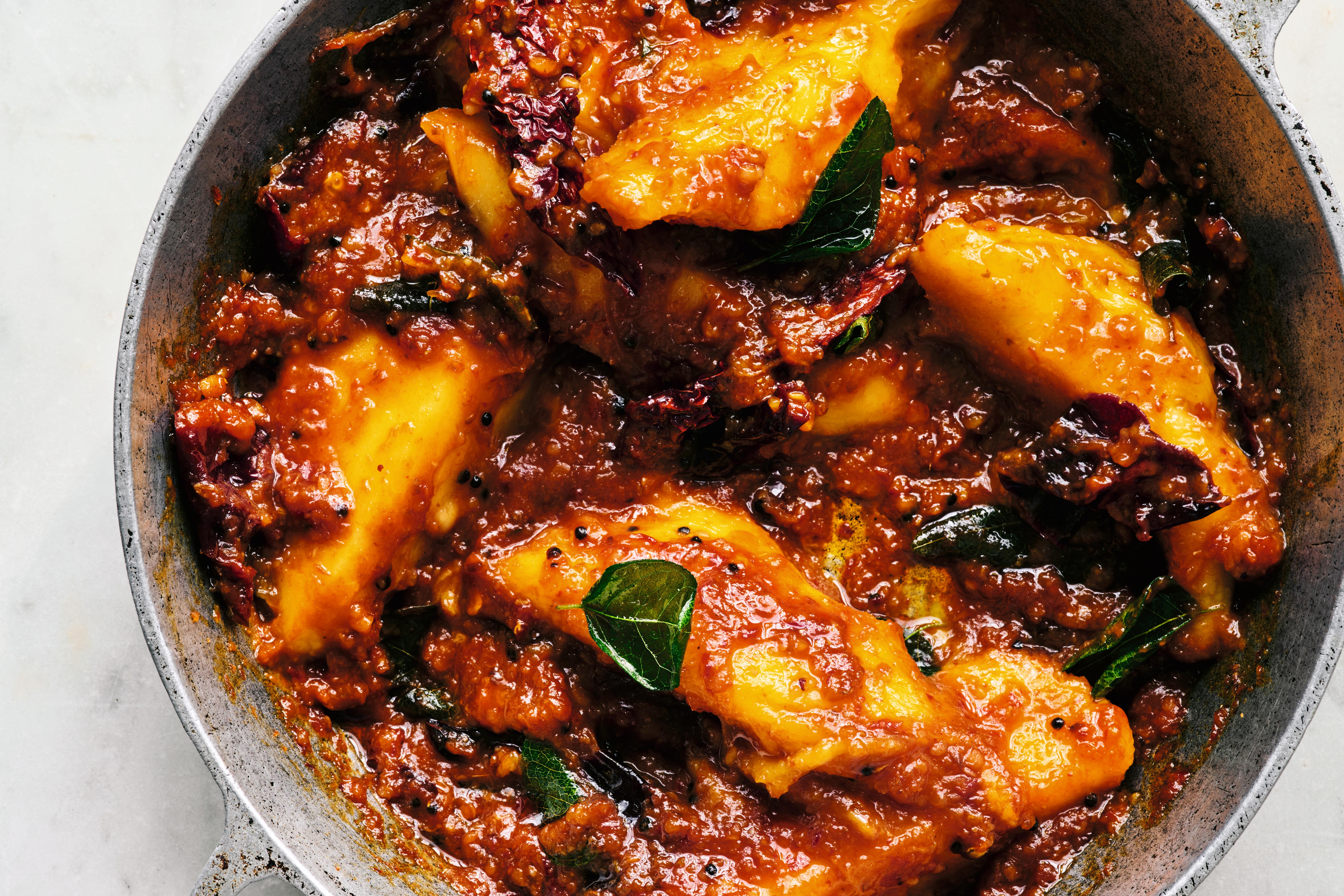 Camellia Panjabi’s masala mango curry