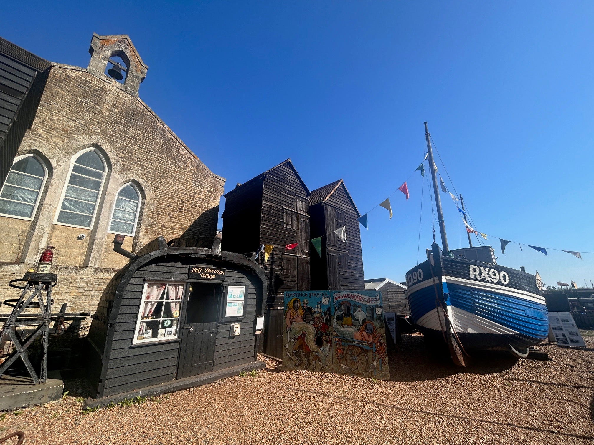 Hastings has a long history as a fishing city (Sarah Marshall/PA)