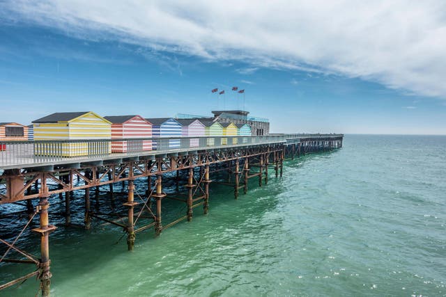 <p>The future of the historic Hastings Pier has been thrown into doubt</p>