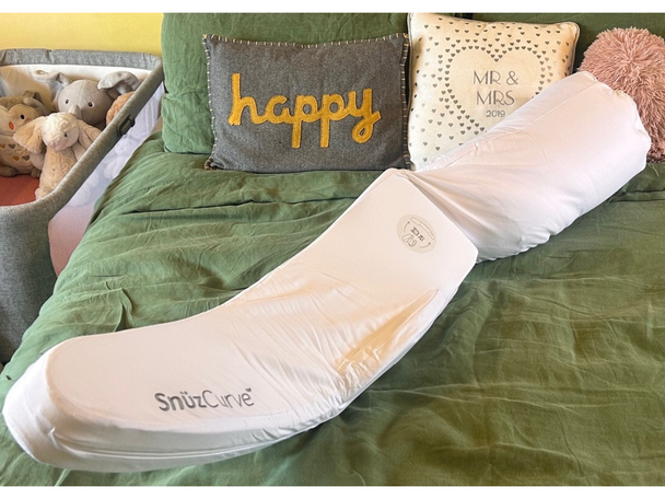 Indybest best pregnancy pillows review SnuzCurve Pregnancy Support Pillow