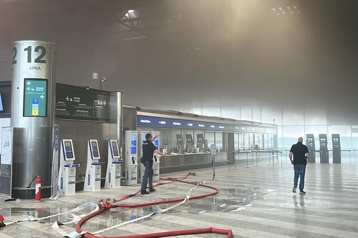 Chaos at Milan Malpensa Airport after passenger ‘set fire to check-in desk’