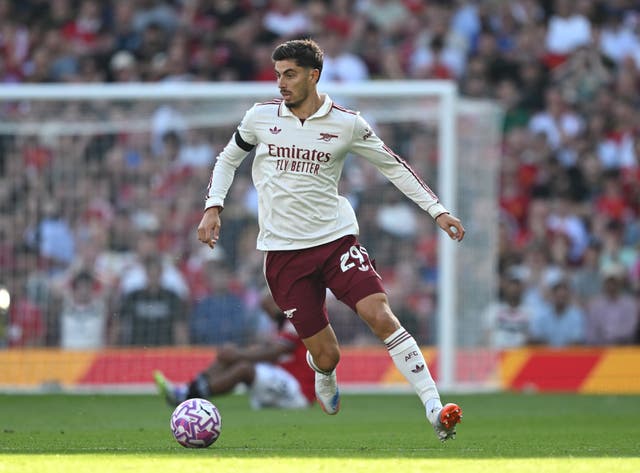 <p>Kai Havertz will be sidelined with a knee injury</p>