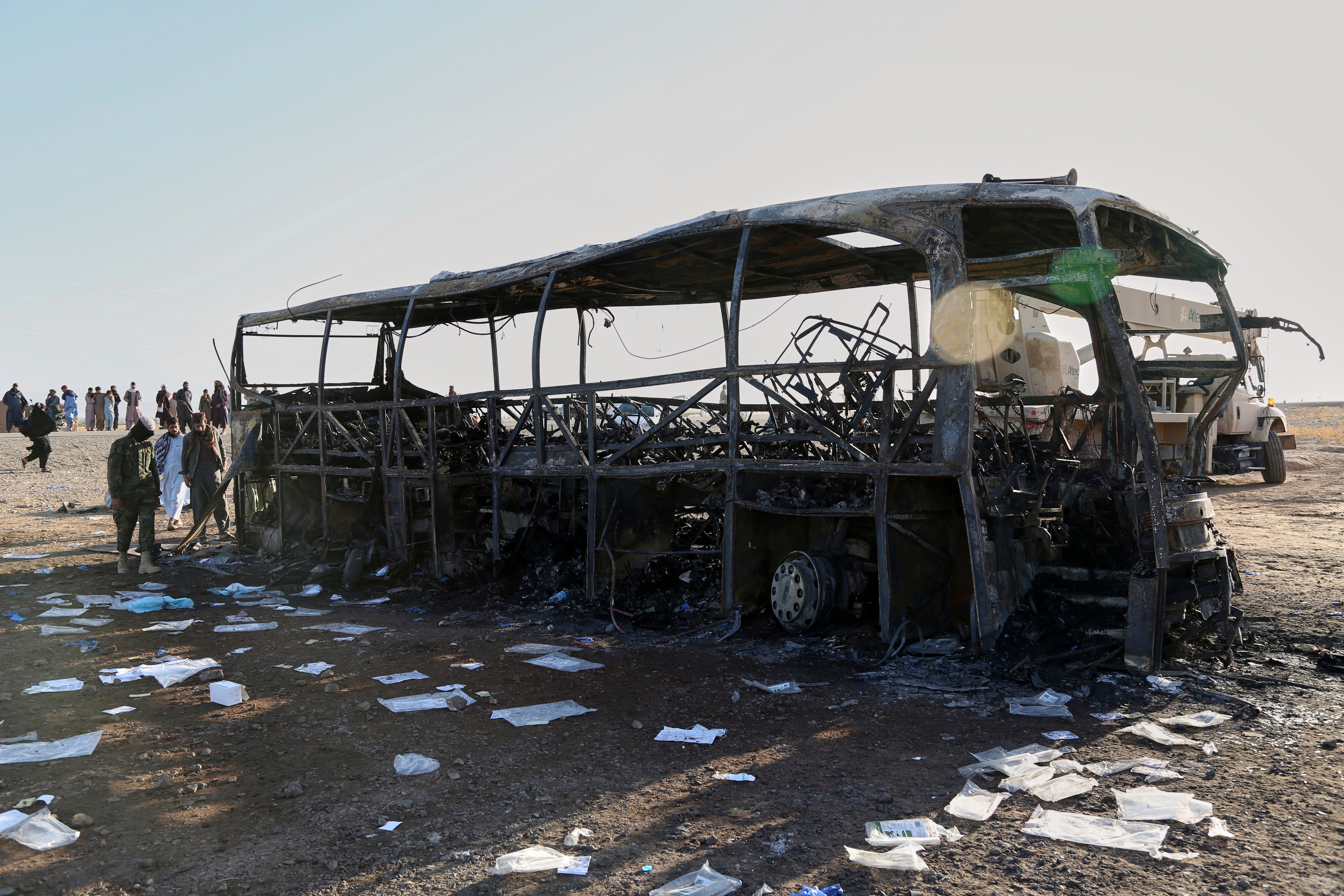 Afghanistan Bus Crash