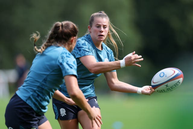 <p>Zoe Harrison will start at fly half for England against the USA</p>