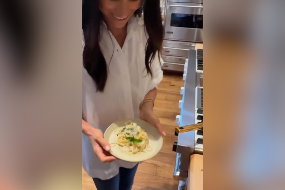 Meghan teases fans with one-pan pasta recipe and promise of more to come