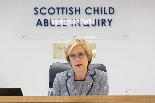 Scottish Child Abuse Inquiry chairwoman Lady Smith warned that further abusers could be prosecuted (Nick Mailer/PA)