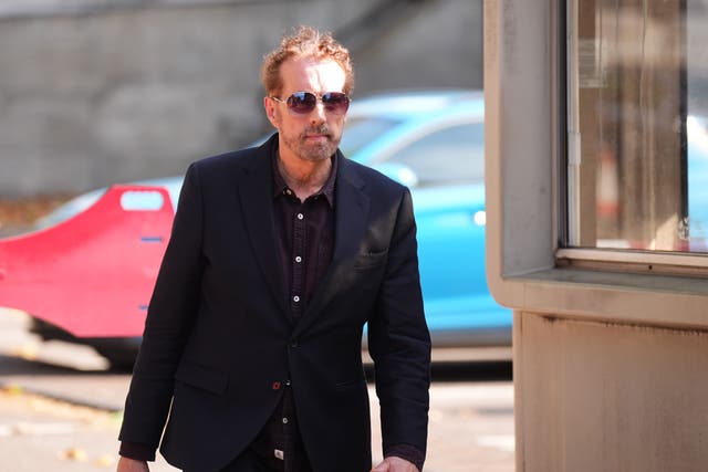 Christopher Brain leaving Inner London Crown Court (James Manning/PA)