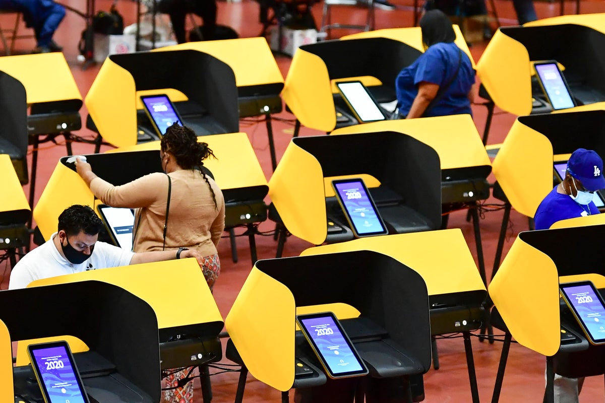 Voting machine company linked to Trump conspiracy used LA funds to create slush fund for bribing officials: prosecutors