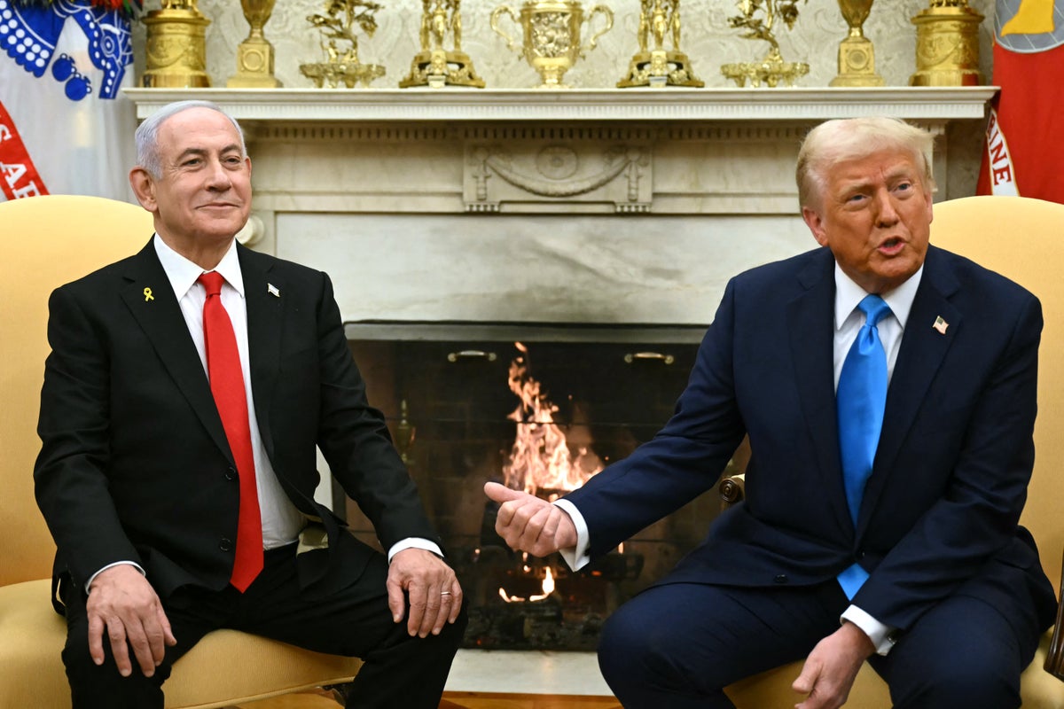 Trump calls Israel’s Netanyahu a ‘war hero’ and says ‘I guess I am too’