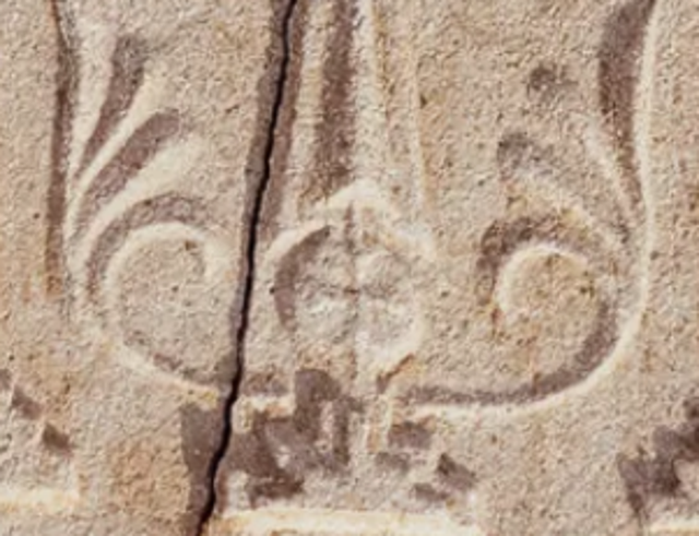 <p>An ancient cross was discovered in the latest archaeological excavation at the monastery site on Sir Bani Yas Island</p>