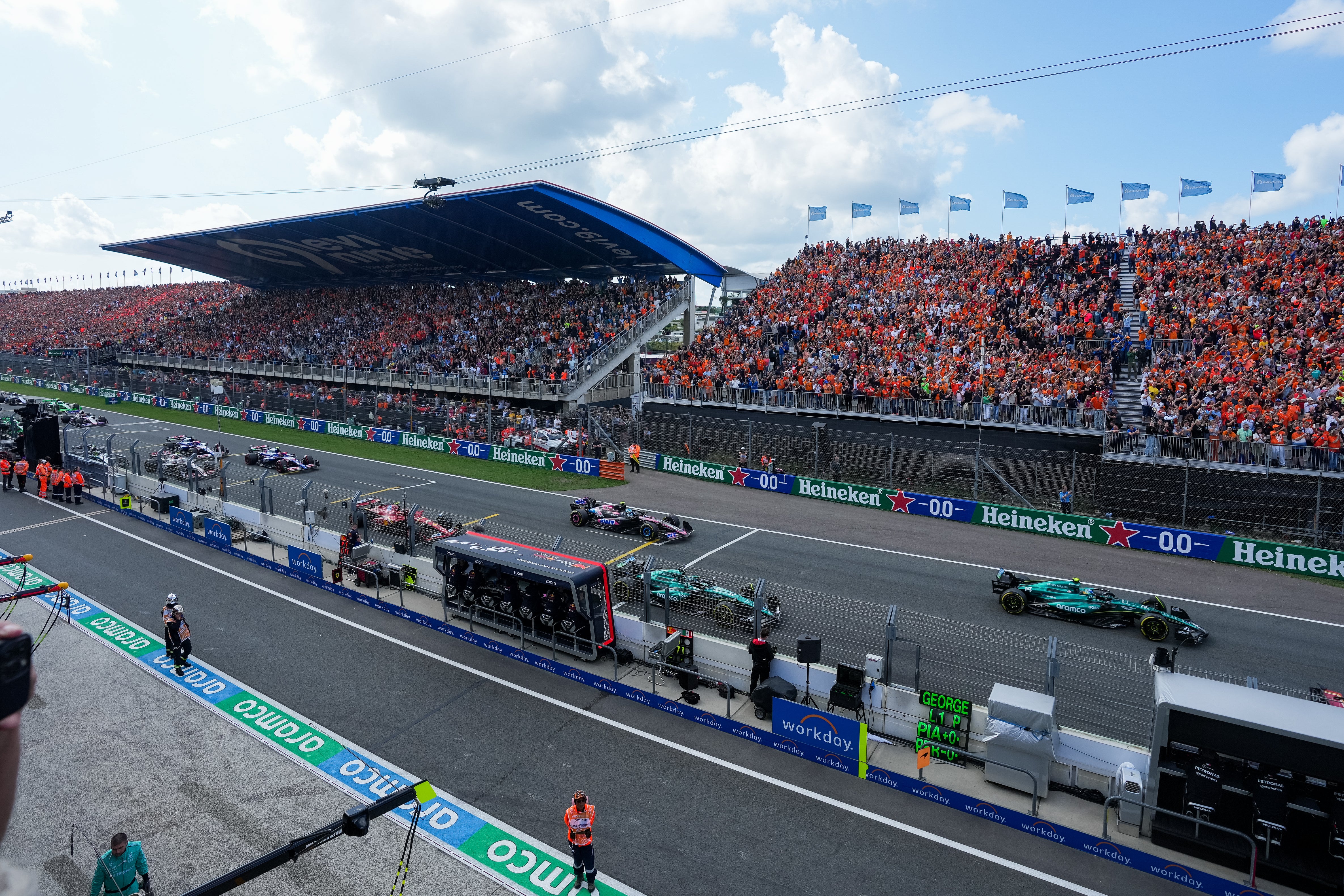 F1 returns to Zandvoort for round 15 of the 2025 season