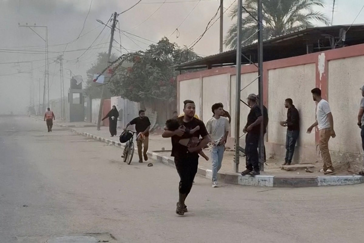 Gaza war latest: Hundreds of thousands of Palestinians set to flee Gaza City after Israel launches invasion