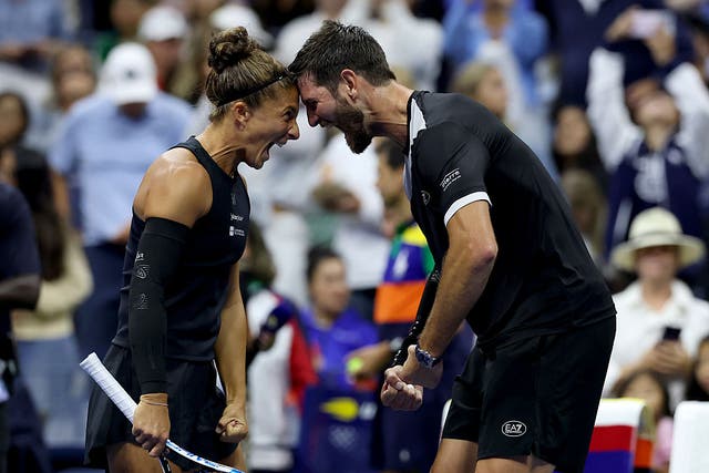 <p>Sara Errani y Andrea Vavassori fueron dignos vencedores en Nueva York</p>