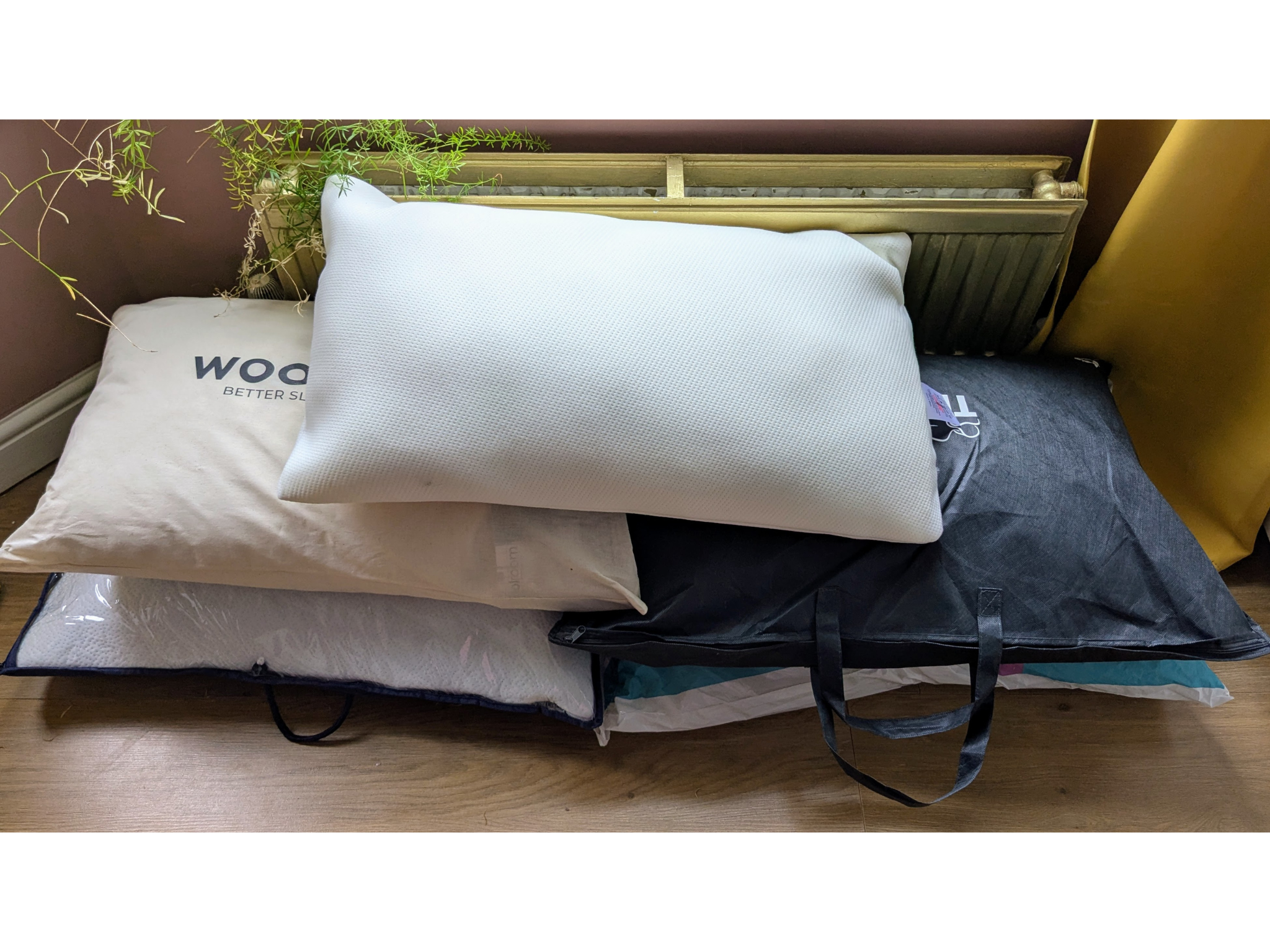 I used these pillows for weeks