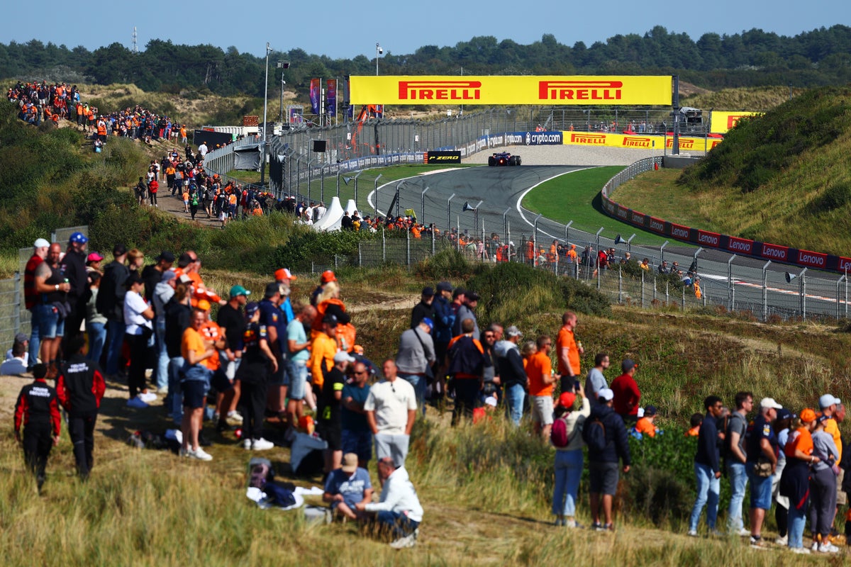 What time is F1 race at Dutch GP 2025?