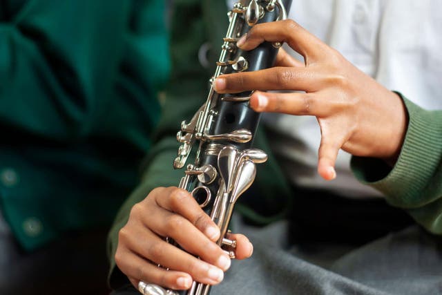Entries for music GCSE were up in 2025 (Alamy/PA)