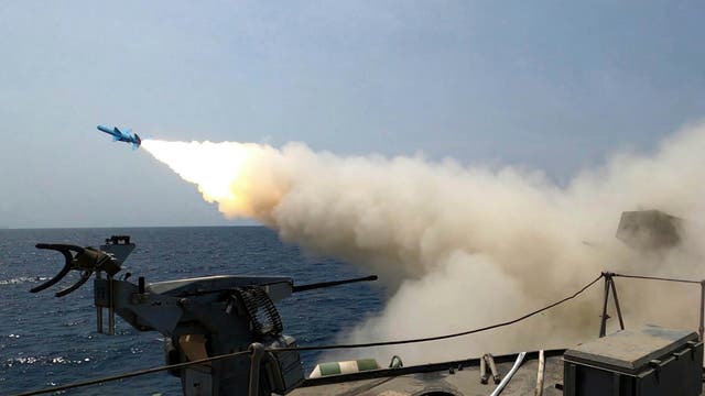 Iran's navy launches country's first military drill since 12-day war with Israel | The Independent
