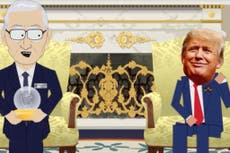 South Park targets Trump’s manhood in latest episode spoofing DC takeover