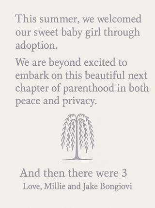 Millie Bobby Brown and husband Jake Bongiovi adopt ‘sweet baby girl