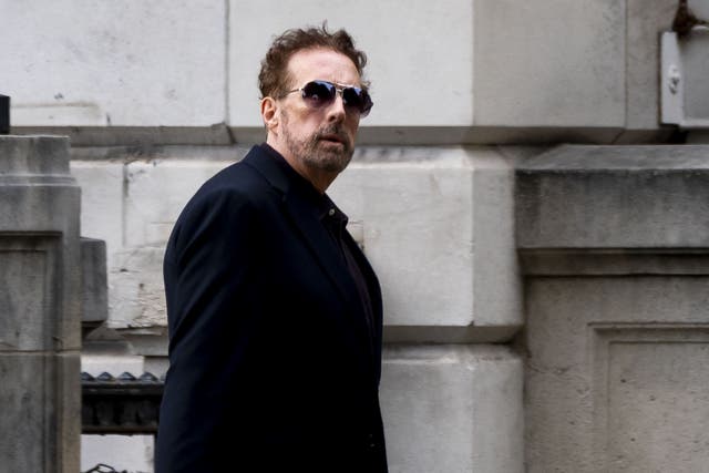 <p>Christopher Brain outside court on Thursday</p>