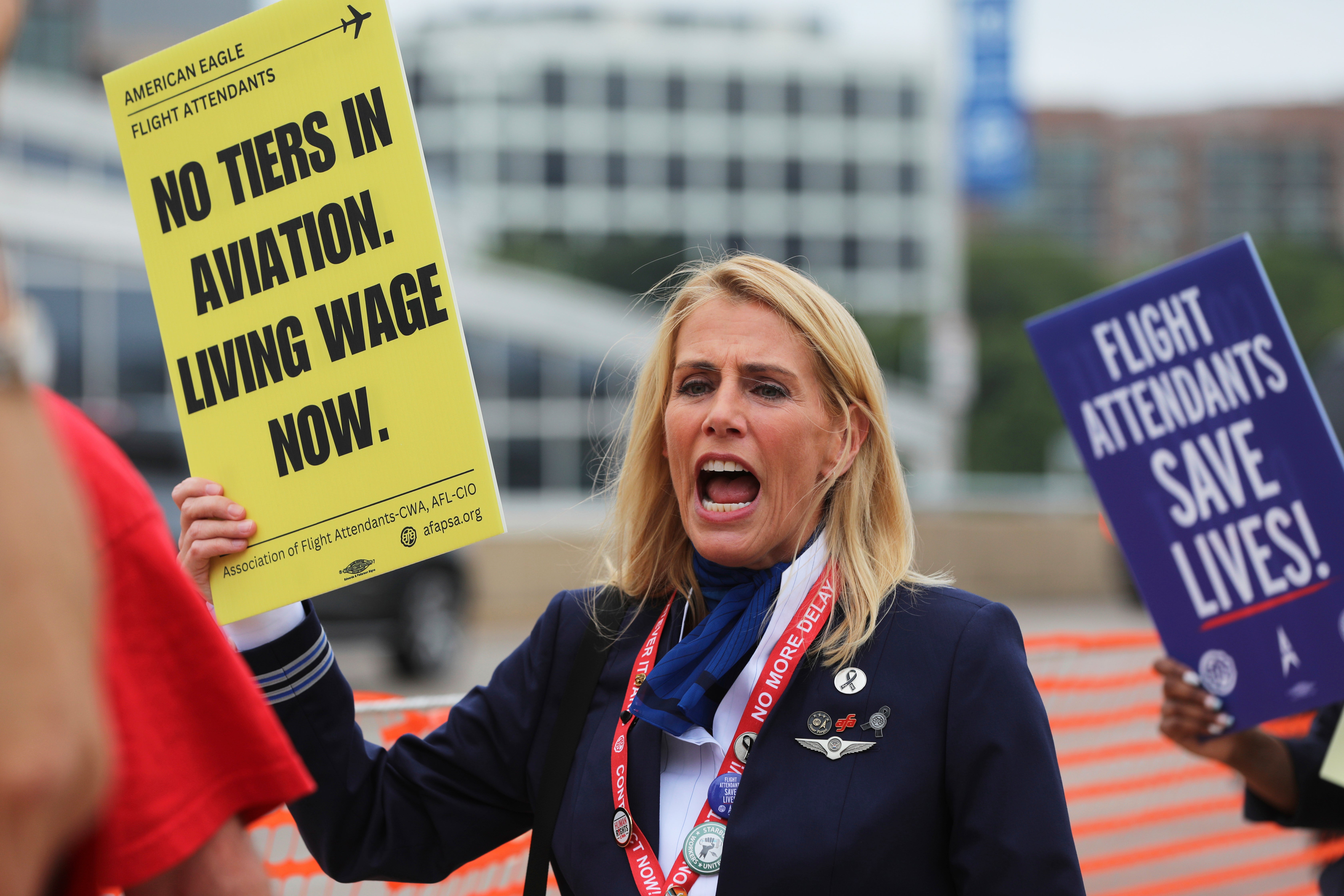 Frustrated Flight Attendants