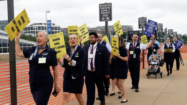 Frustrated Flight Attendants