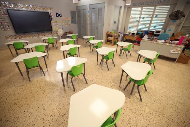 PUERTO RICO-EDUCACIÓN-DESASTRES NATURALES