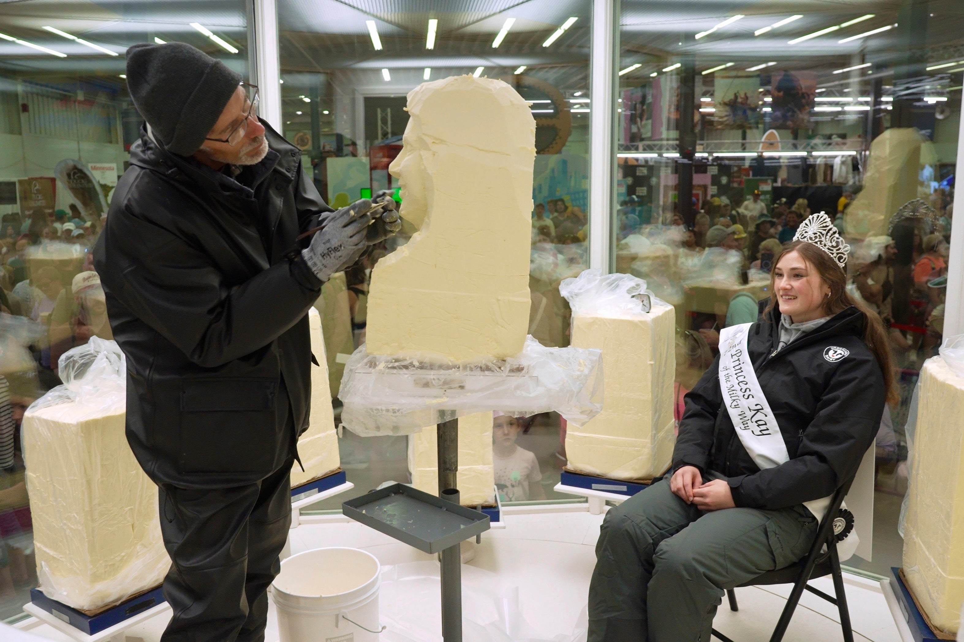 Princess Butter Sculpture Minnesota