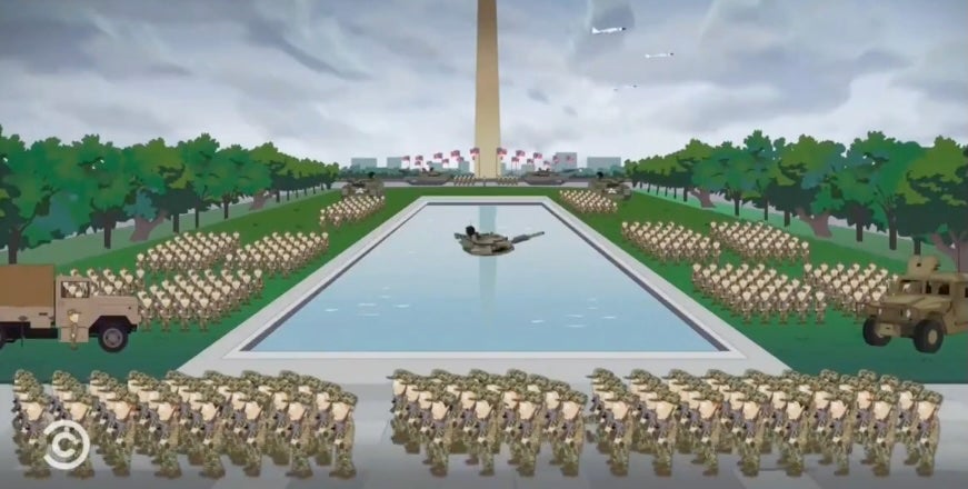 The raunchy Comedy Central cartoon has hit viewership records in its 27th season as it mocks Donald Trump and his close allies
