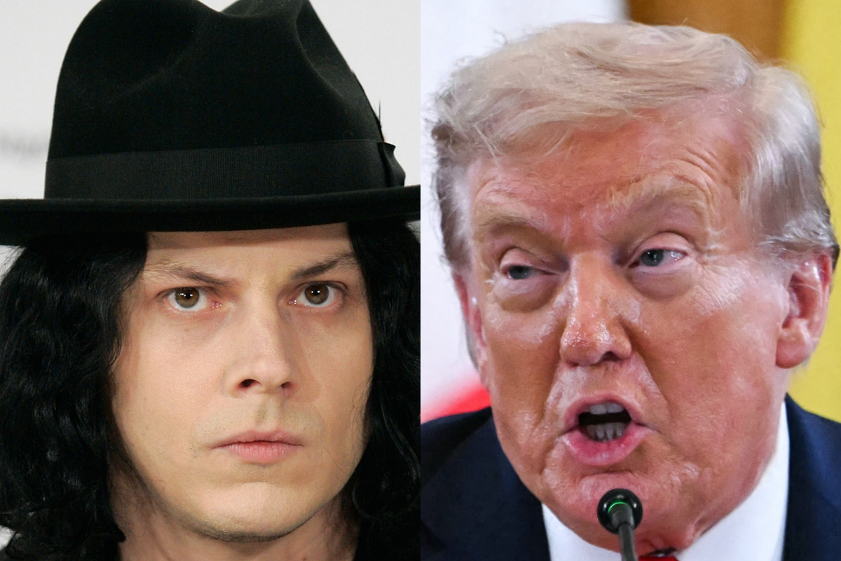 Jack White says Trump is ‘masquerading as a human being’ in response to White House calling him a ‘has-been loser’