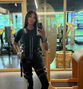 Naomi Campbell dons electric stimulation suit for gruelling Pilates session