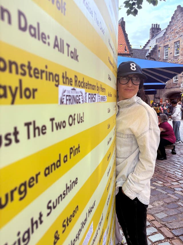 <p>Victoria Richards went to the Edinburgh Fringe in disguise</p>