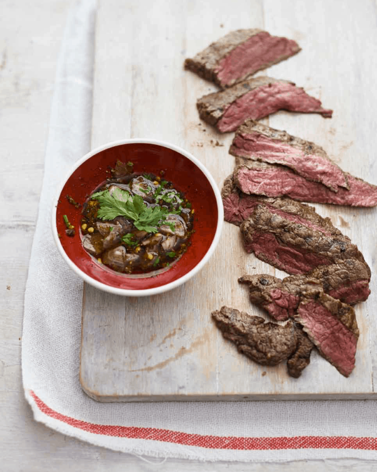 This Thai barbecue classic comes with a fiery dipping sauce and a name that bites back