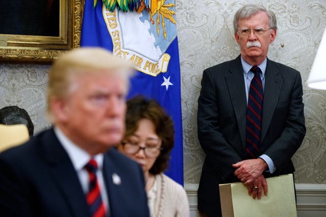 <p>A federal grand jury has indicted Donald Trump’s former National Security Adviser John Bolton </p>