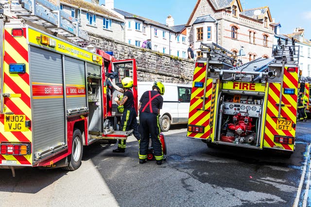 A union leader has warned that thousands of firefighter jobs could go (Alamy/PA)