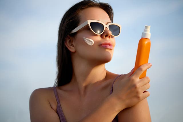 <p>Sunscreen protects us against the sun’s rays, but some influencers are claiming it is ‘toxic’</p>