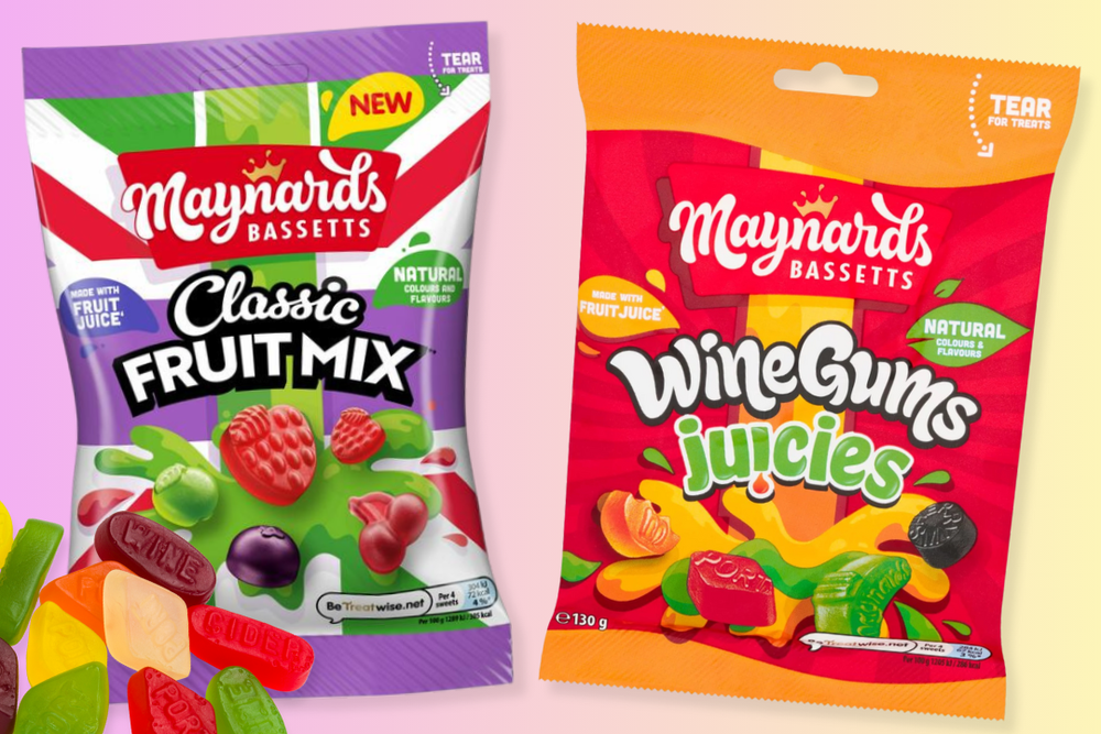 Maynard Ruit Gums I tried the latest Maynards Bassetts Wine Gums Juices like a sommelier ...