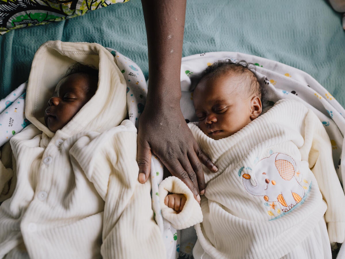 The clinic can perform caesarean sections which have saved babies’ lives
