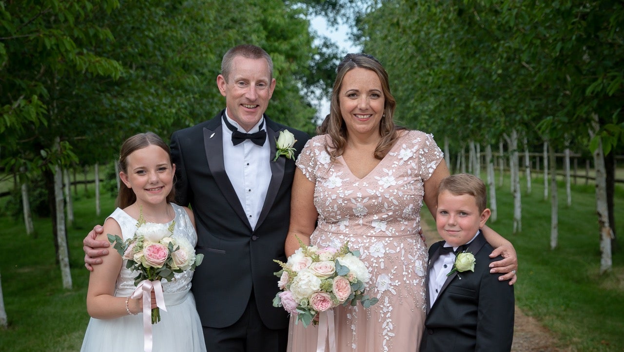The couple tied the knot in summer 2023, just weeks before Jonathan started an intensive clinical trial