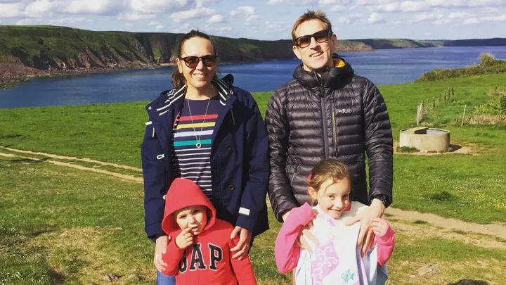 Mr Muggleton’s children were five and seven when he was diagnosed with mucosal melanoma